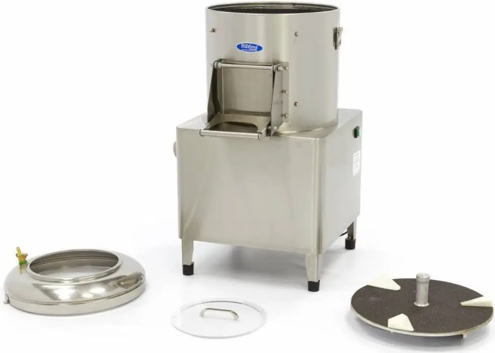 Masina de curatat cartofi Maxima MPP 15 09300475 (Inox)