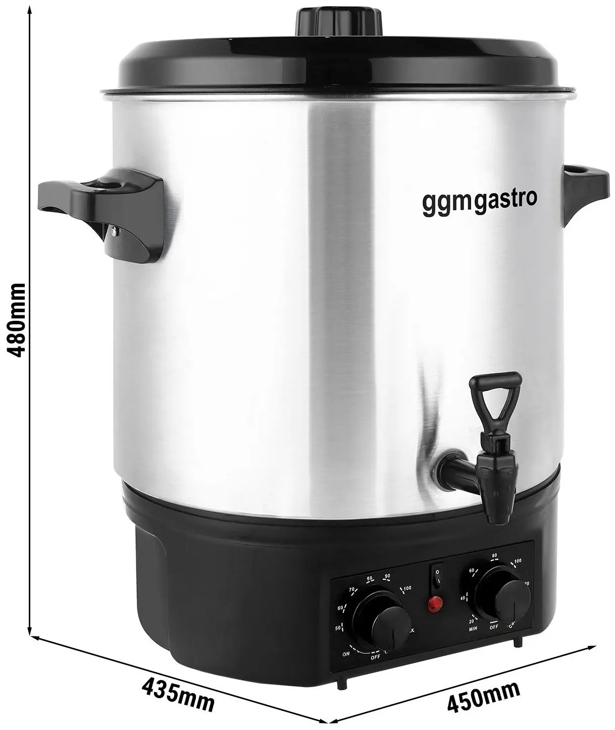 Fierbator profesional GGM Gastro GTSH27 (Silver/Black) - 10