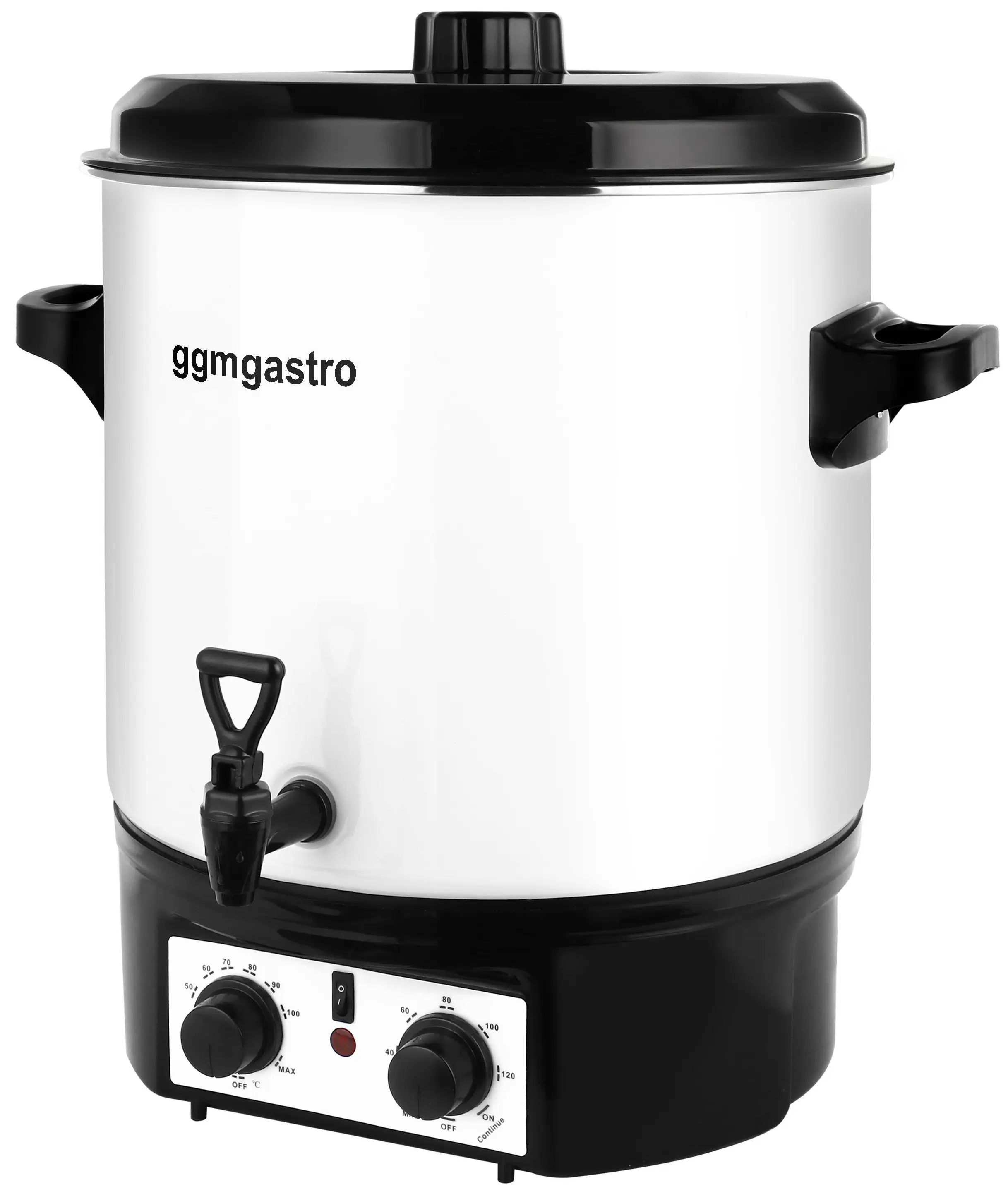 Fierbator profesional GGM Gastro GTWH27 (White/Black) - 3
