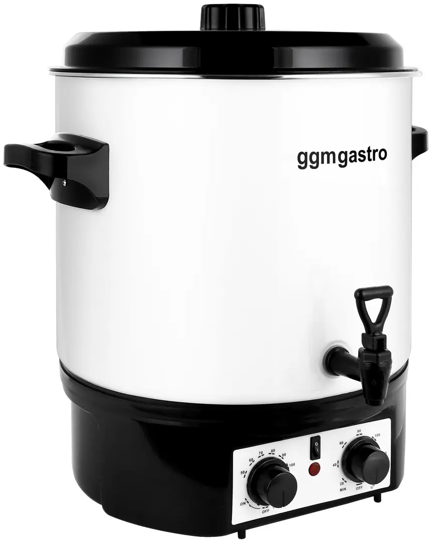 Fierbator profesional GGM Gastro GTWH27 (White/Black)