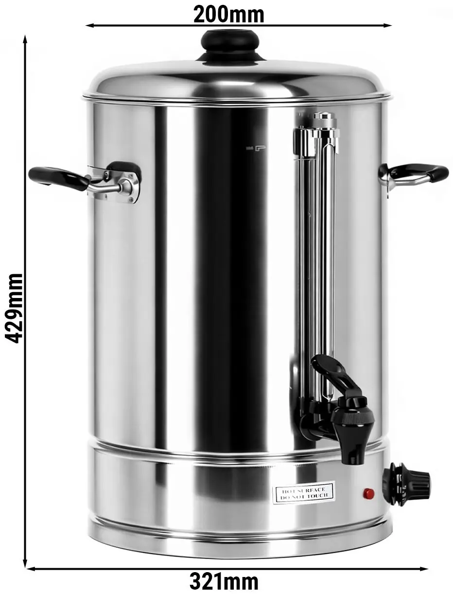 Fierbator profesional GGM Gastro WKH10 (Inox) - 8