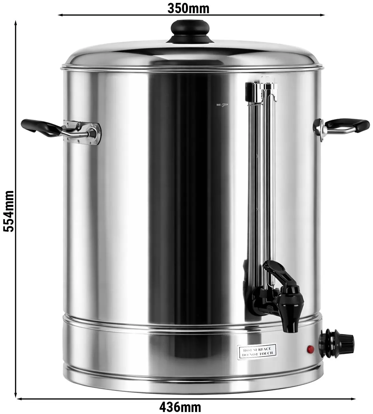 Fierbator profesional GGM Gastro WKH40 (Inox) - 8