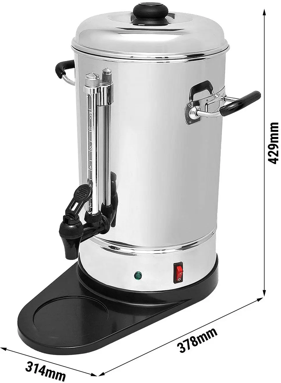 Percolator GGM Gastro WKH06 (Inox) - 6