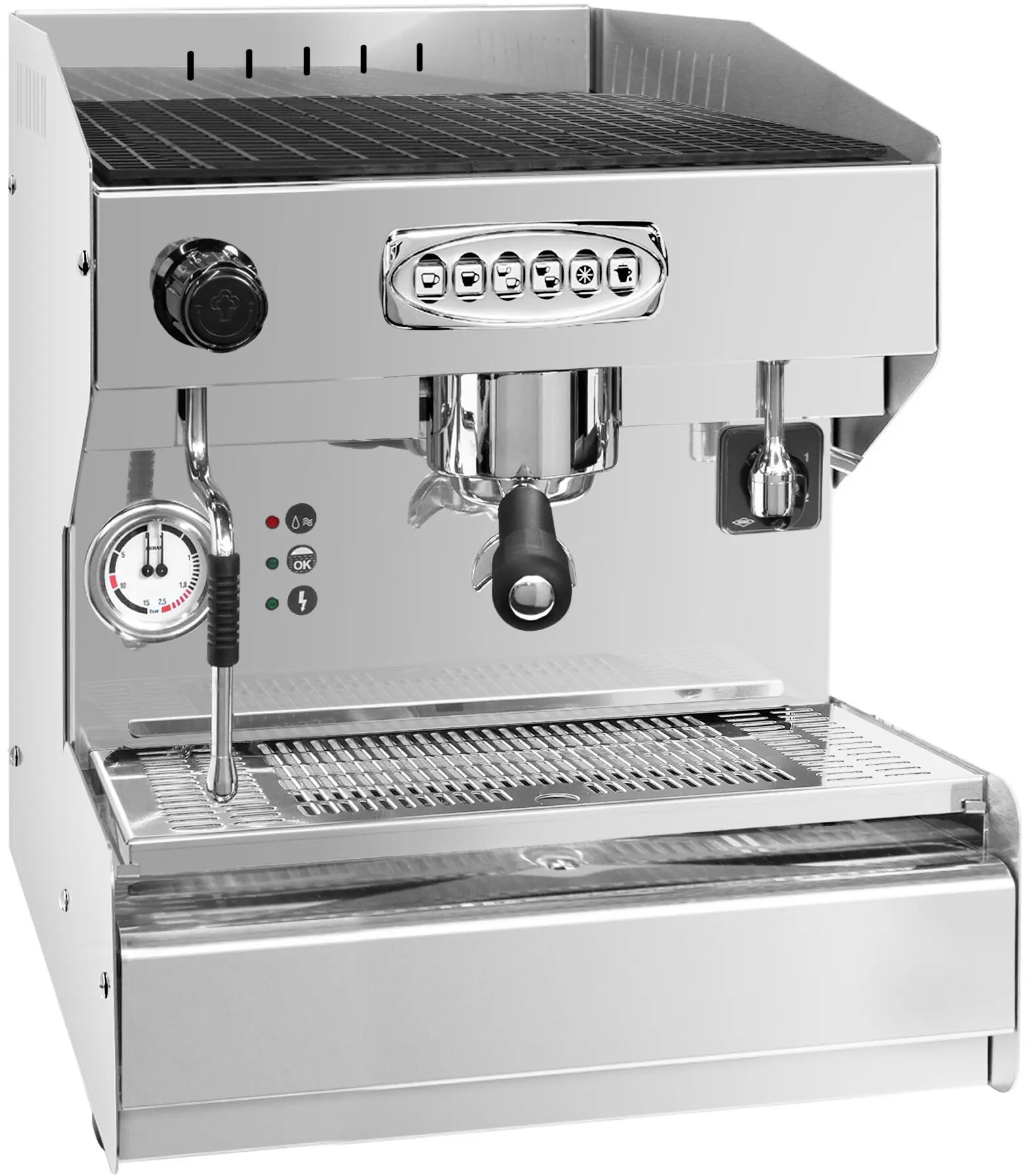 Aparat de cafea GGM Gastro Allegro 1GR (Inox) - 3
