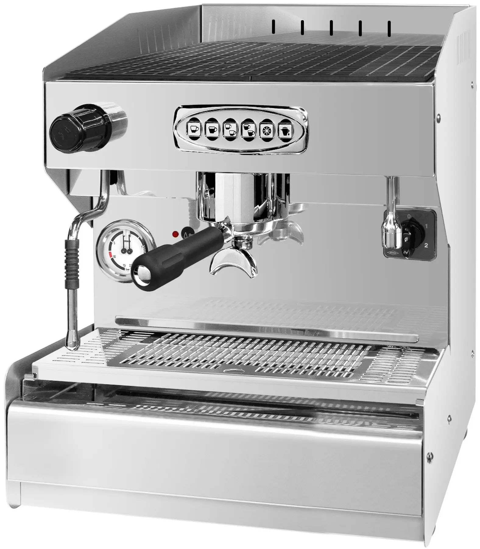 Aparat de cafea GGM Gastro Allegro 1GR (Inox) - 4
