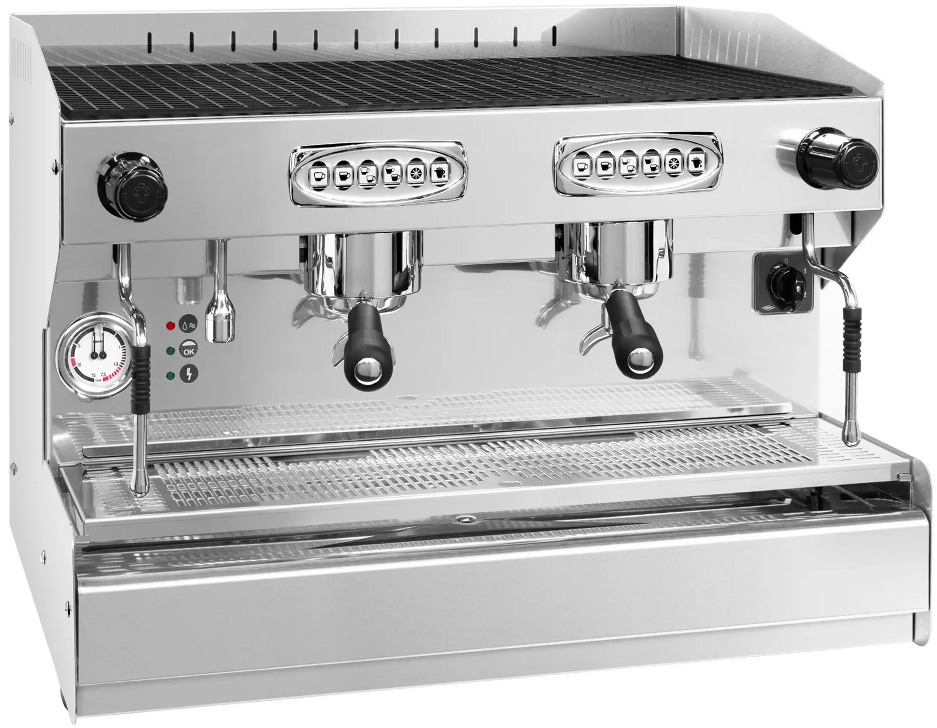 Кофемашина GGM Gastro Allegro 2GR (Inox) - 3