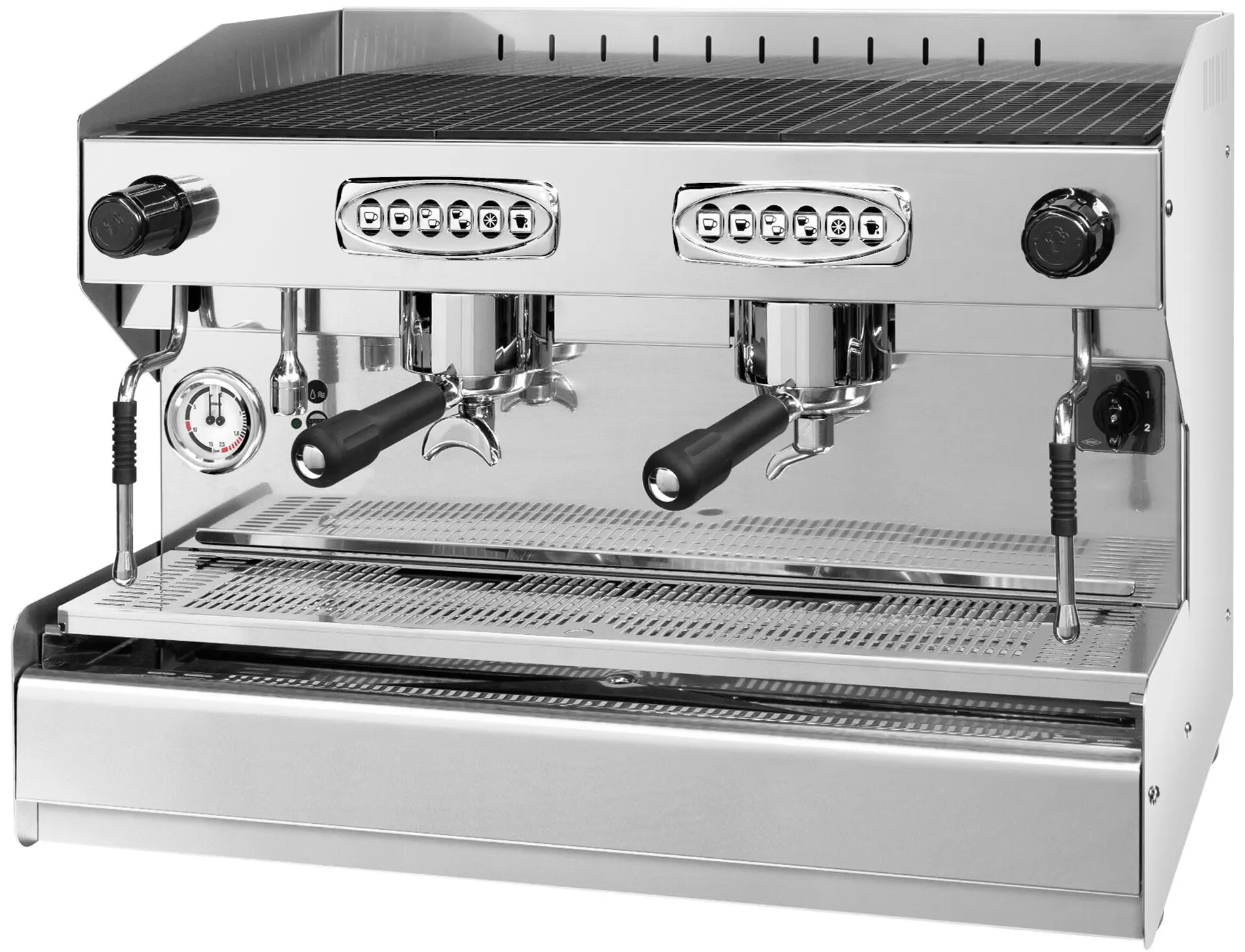 Кофемашина GGM Gastro Allegro 2GR (Inox) - 4