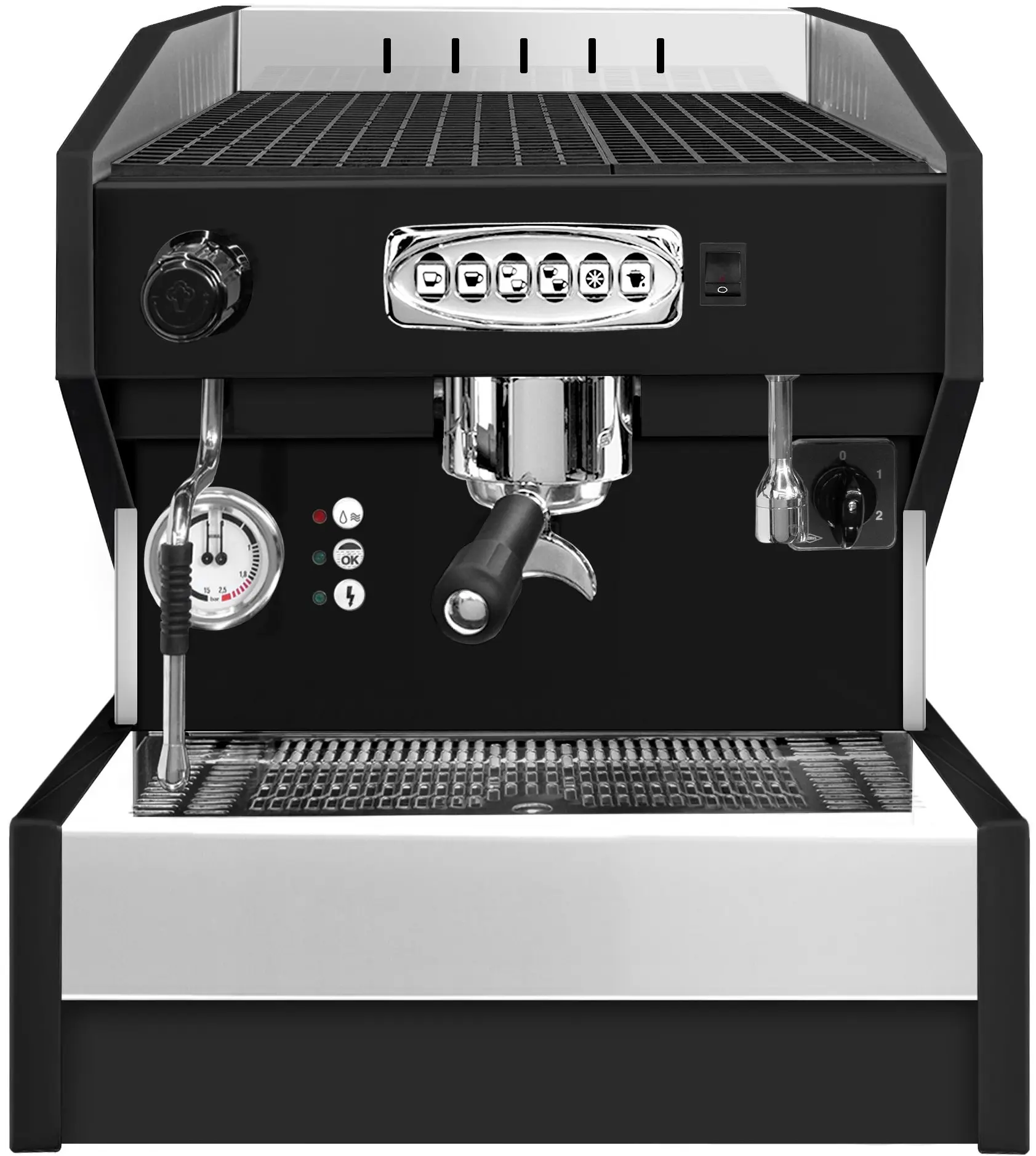 Кофемашина GGM Gastro Eminence 1GR (Black/Silver) - 2