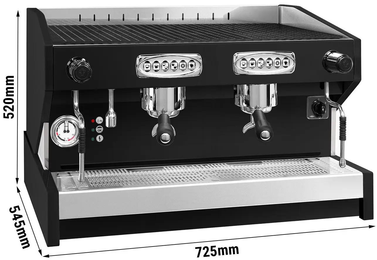 Кофемашина GGM Gastro Eminence 2GR (Black/Silver) - 9