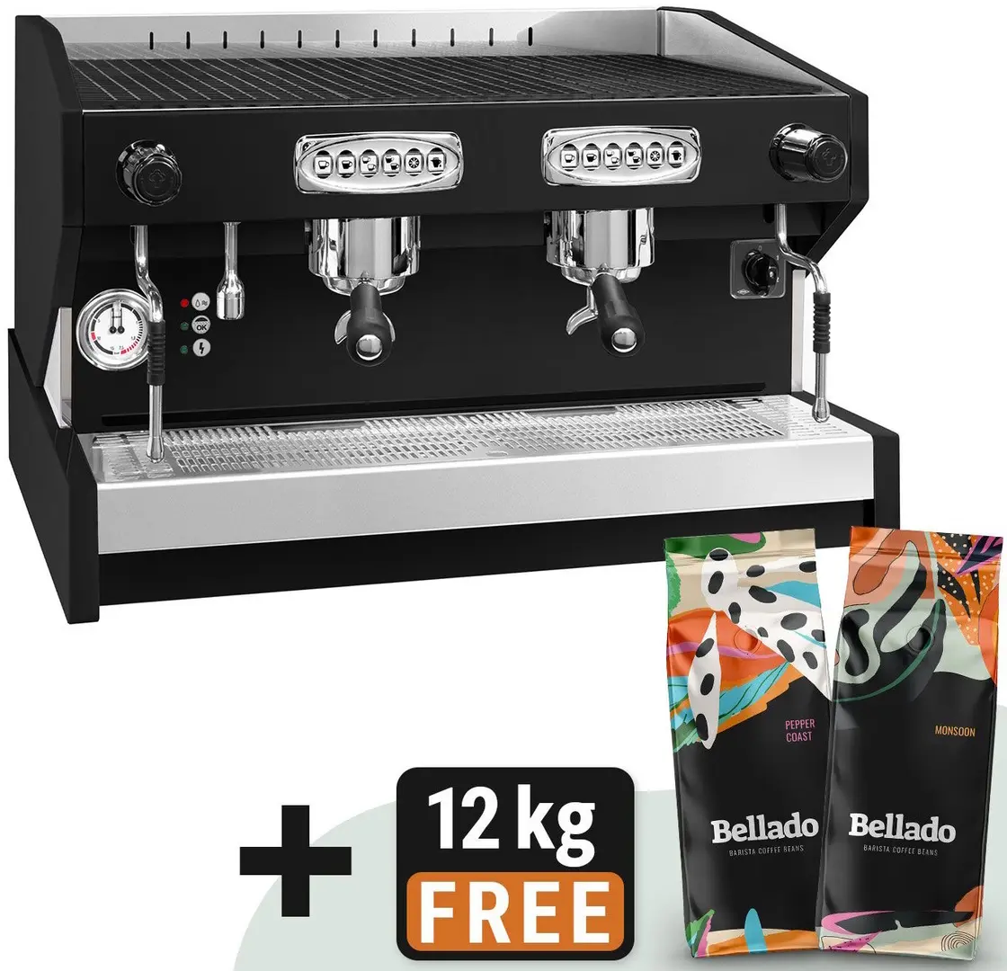 Кофемашина GGM Gastro Eminence 2GR (Black/Silver)