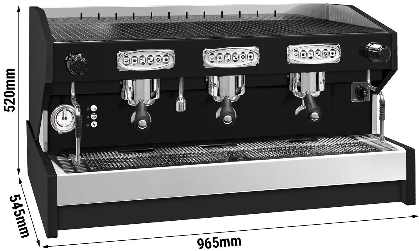 Кофемашина GGM Gastro Eminence 3GR (Black/Silver) - 10