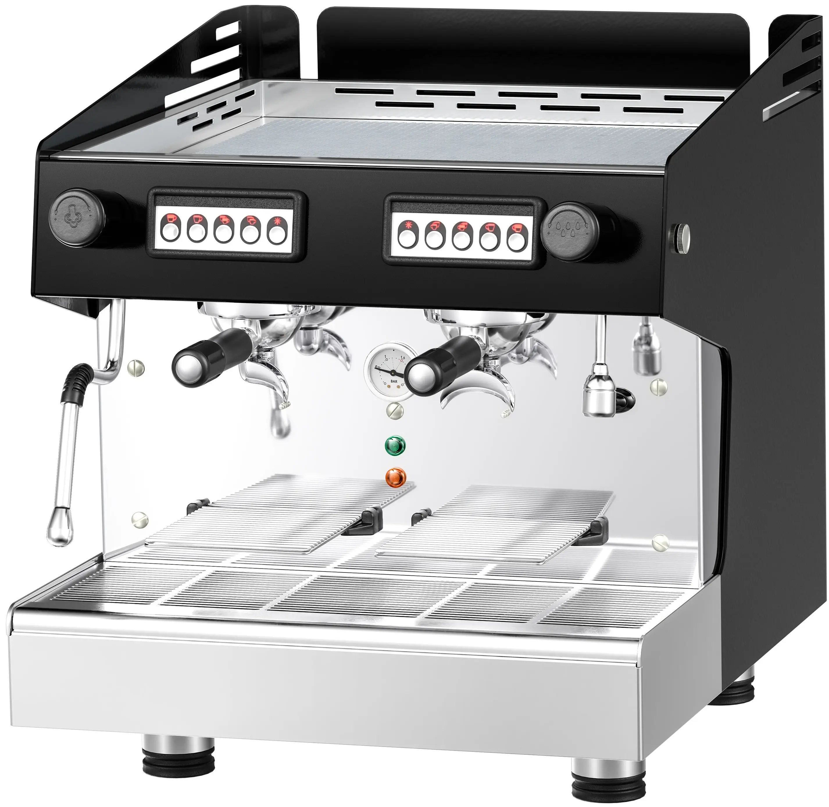 Кофемашина GGM Gastro KMCF2 (Black/Silver) - 3