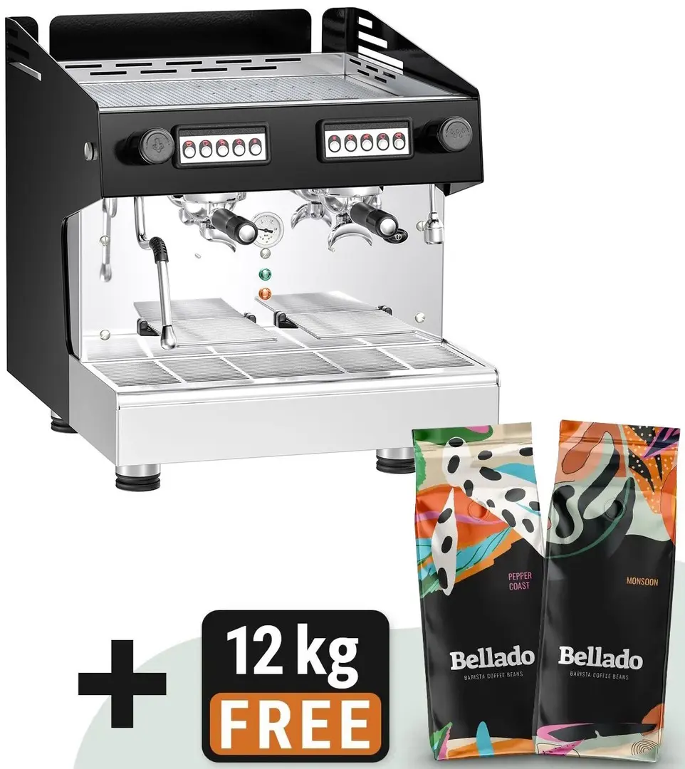Кофемашина GGM Gastro KMCF2 (Black/Silver)