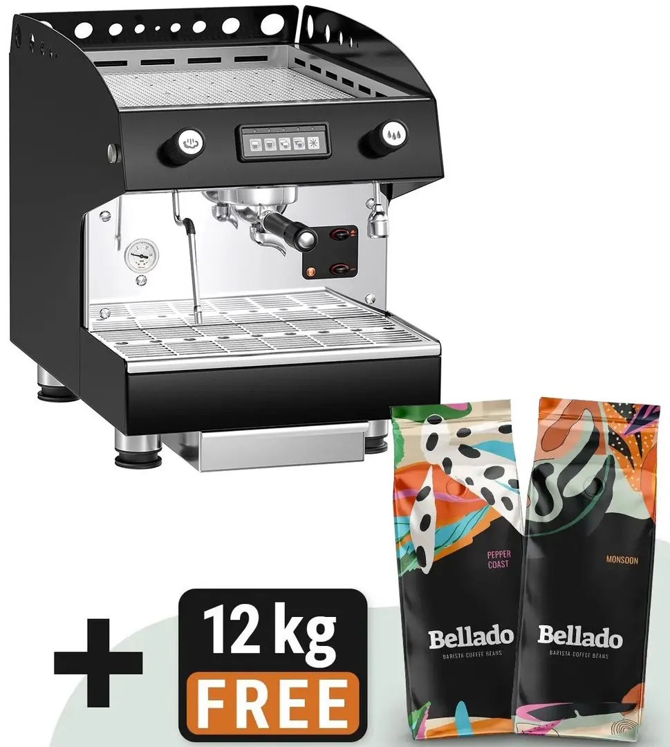 Aparat de cafea GGM Gastro KMF1 (Black/Silver)