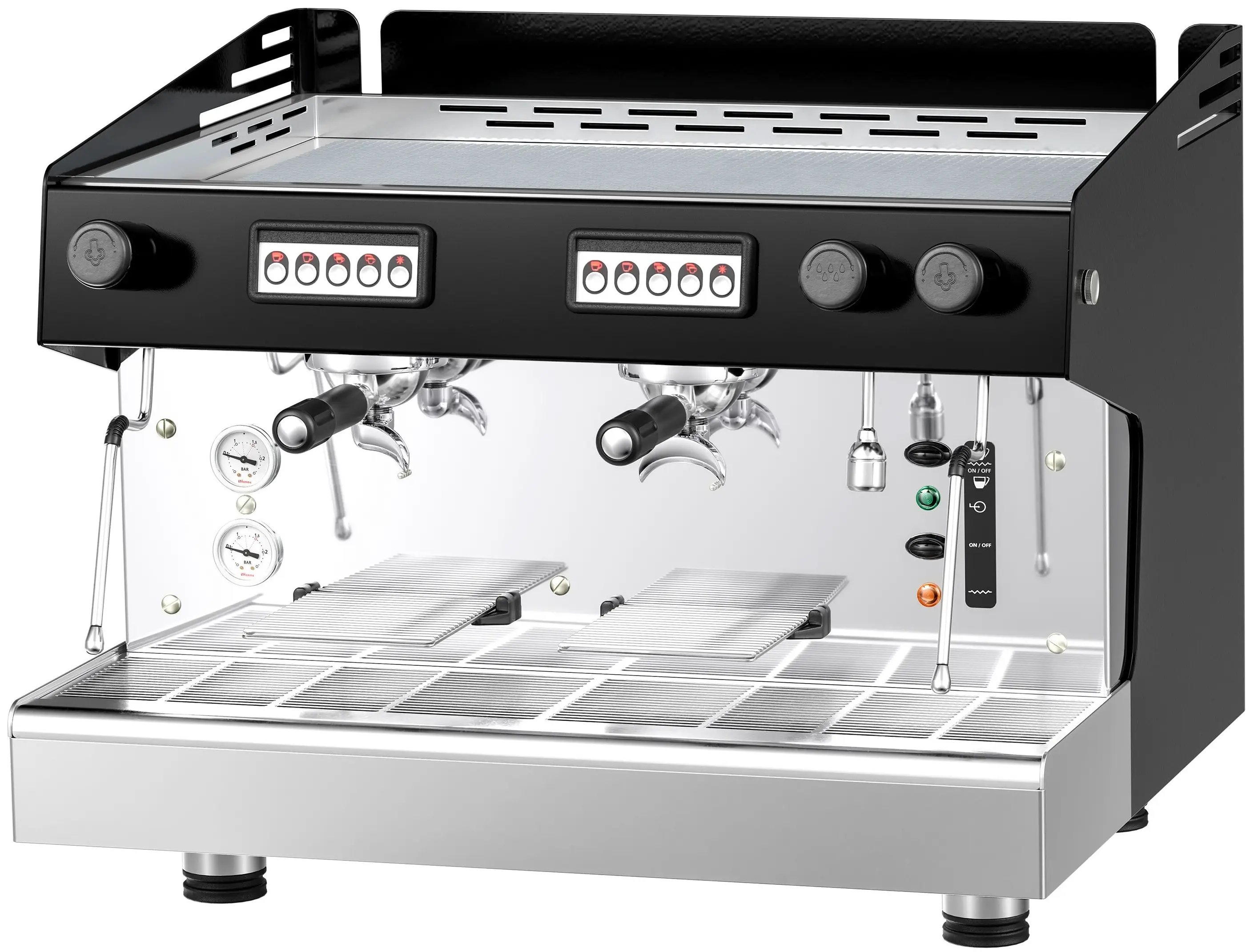 Кофемашина GGM Gastro KMF2 (Black/Silver) - 3