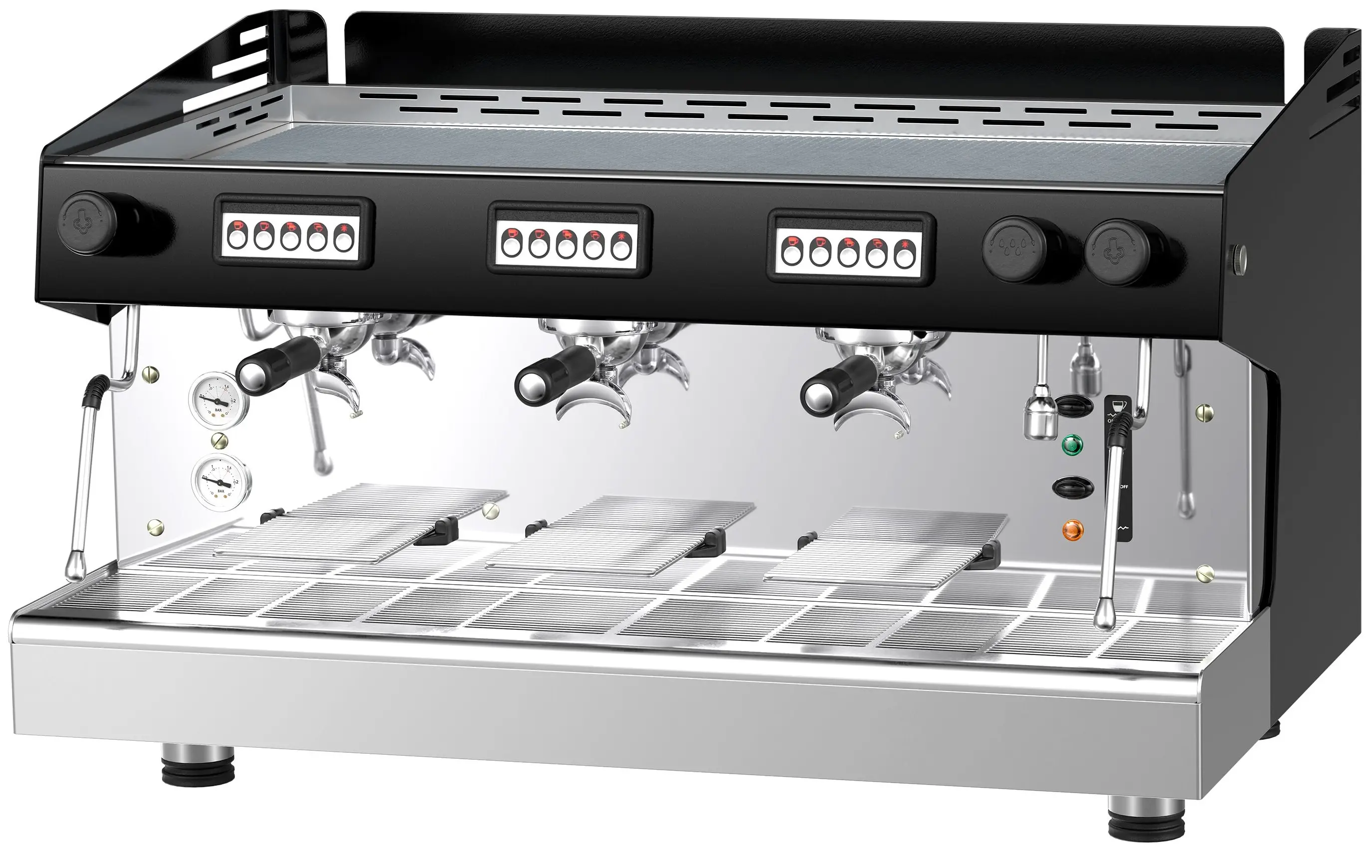 Aparat de cafea GGM Gastro KMF3 (Black/Silver) - 3