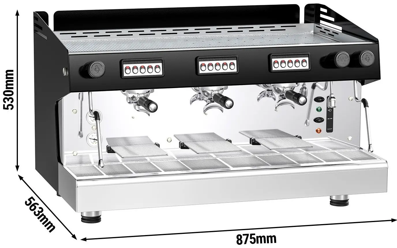 Aparat de cafea GGM Gastro KMF3 (Black/Silver) - 8