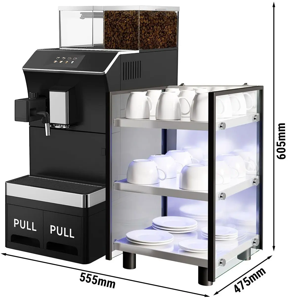 Aparat de cafea GGM Gastro KVACB#SET1 (Black) - 9