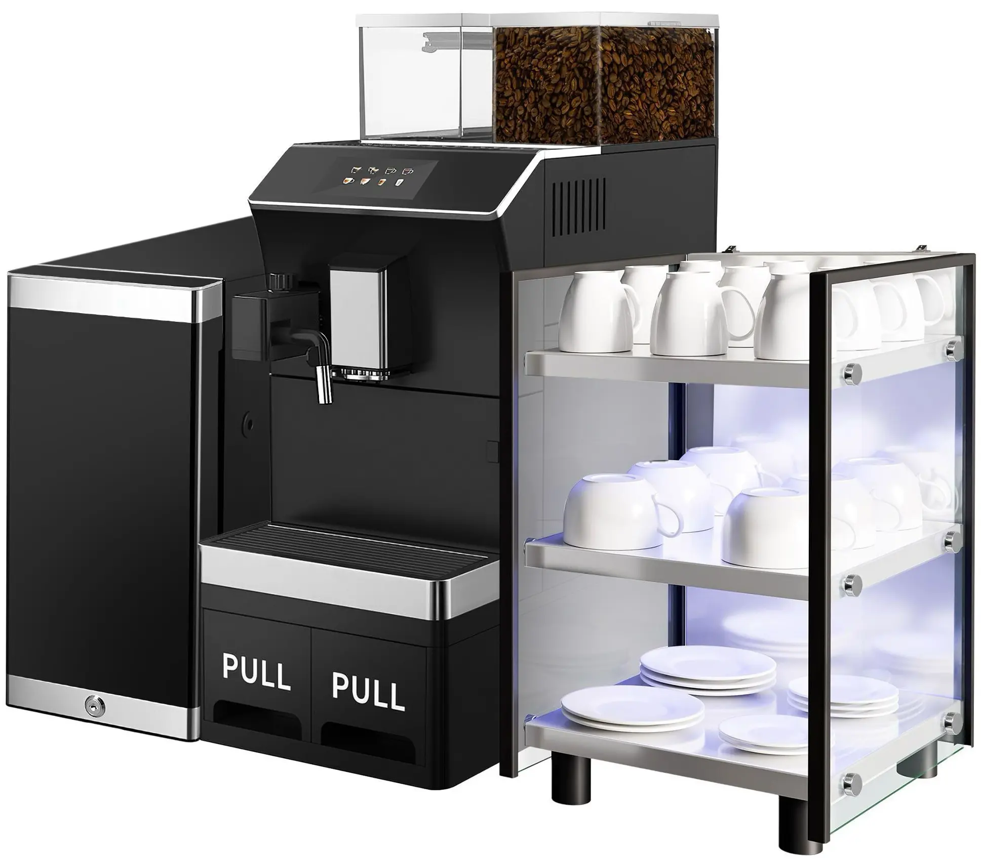 Aparat de cafea GGM Gastro KVACB#SET3 (Black) - 2