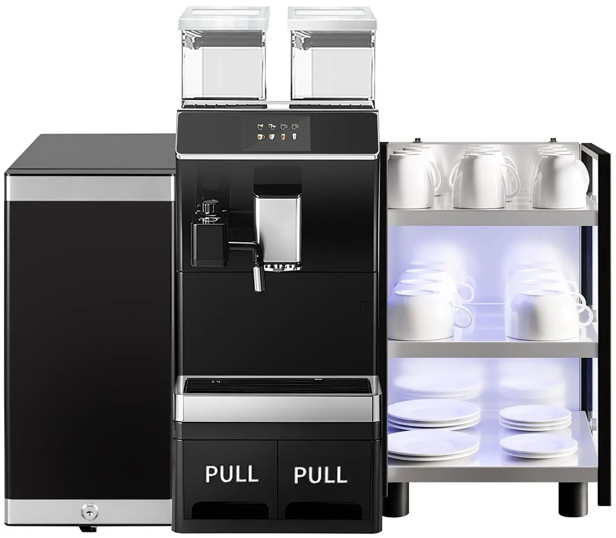 Aparat de cafea GGM Gastro KVACB#SET3 (Black)