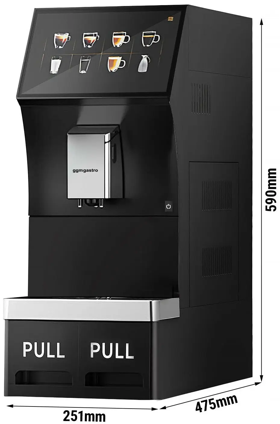 Aparat de cafea GGM Gastro KVAZTSB (Black) - 12