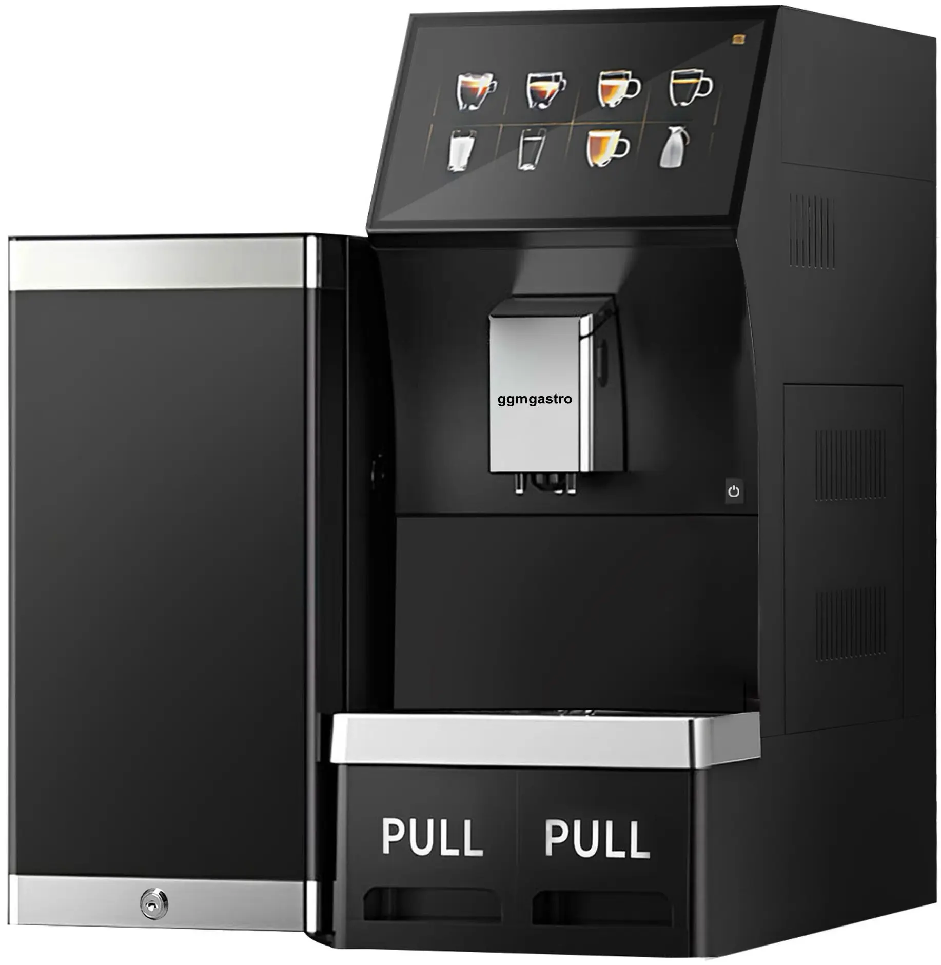 Aparat de cafea GGM Gastro KVAZTSB#SET2 (Black) - 2