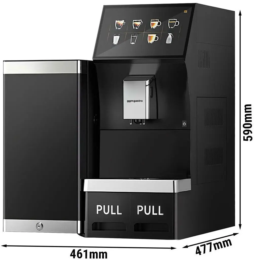 Aparat de cafea GGM Gastro KVAZTSB#SET2 (Black) - 12