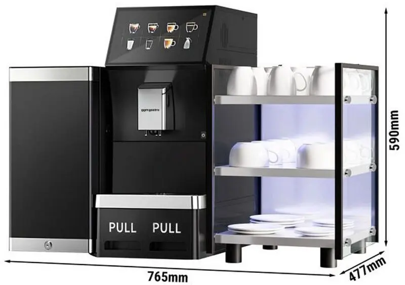 Aparat de cafea GGM Gastro KVAZTSB#SET3 (Black) - 12