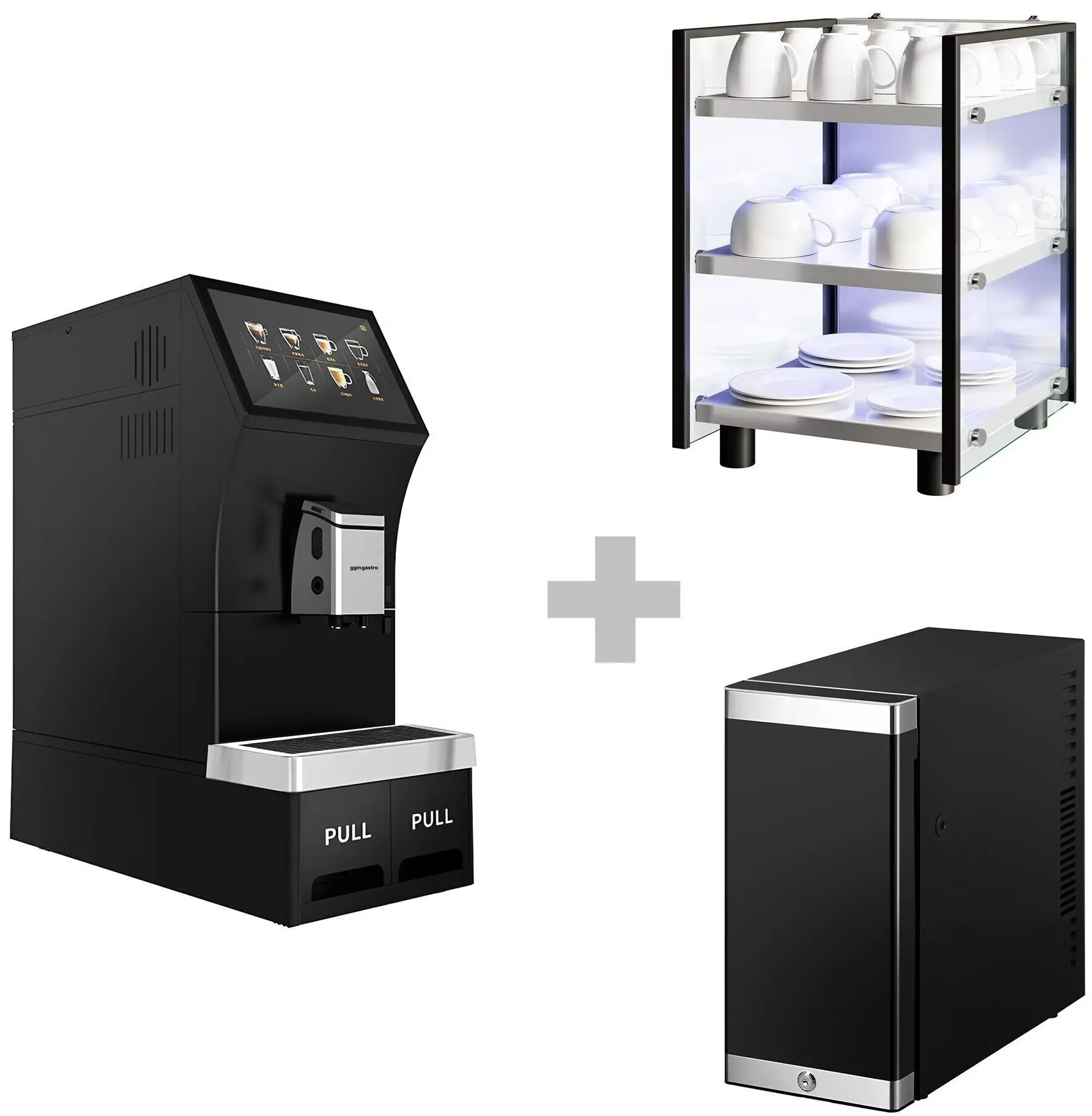 Aparat de cafea GGM Gastro KVAZTSB#SET3 (Black) - 3