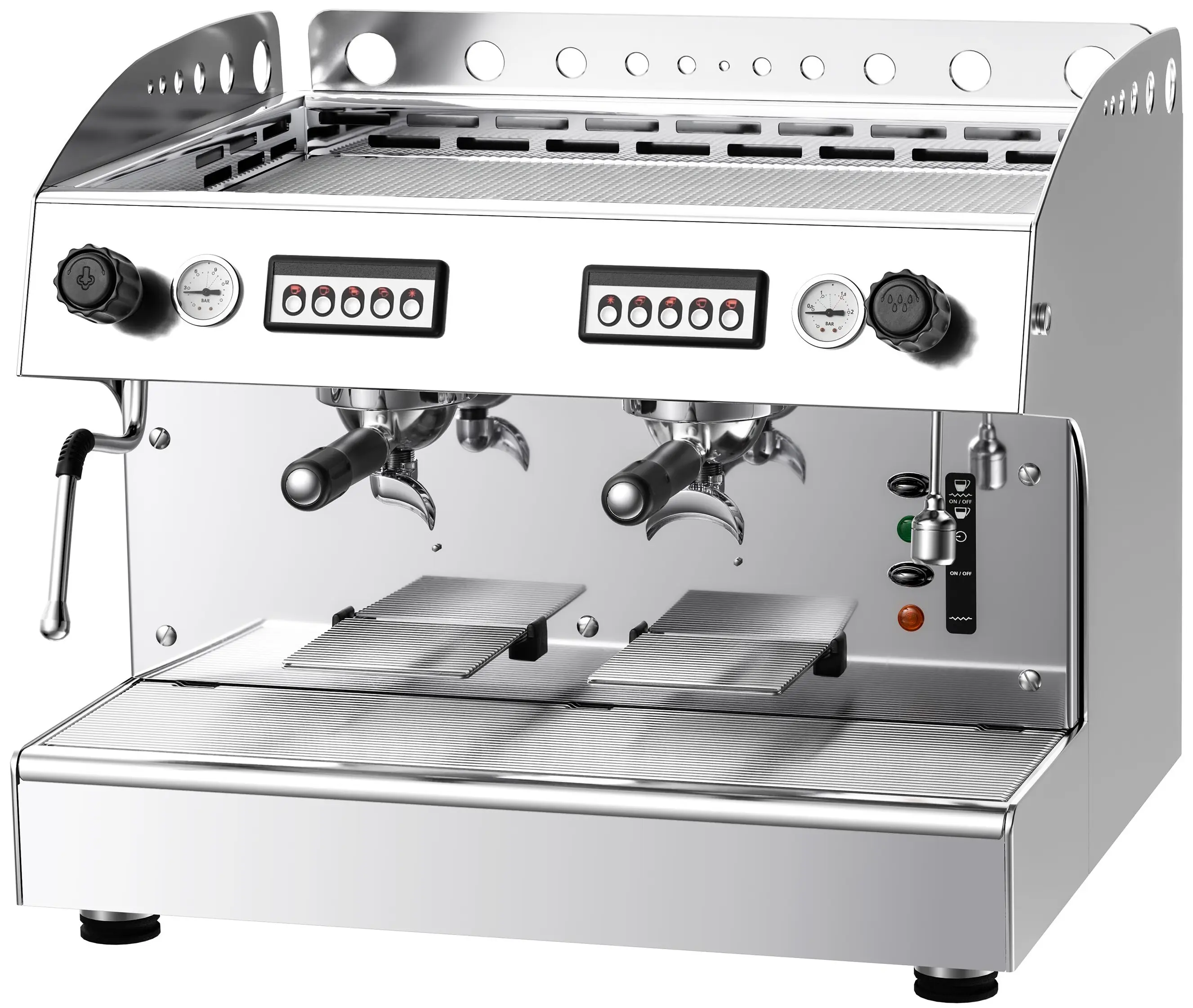Кофемашина GGM Gastro STEMF2 (Inox) - 4