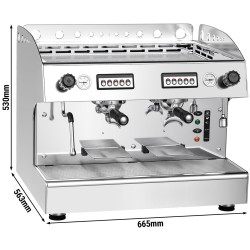 Кофемашина GGM Gastro STEMF2 (Inox) Thumb