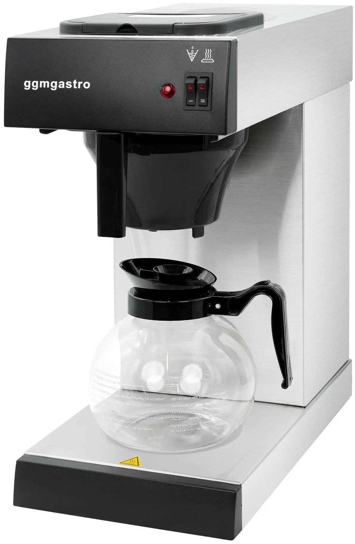 Cafetiera GGM Gastro FIKAMAV17N (Black/Silver) - 2
