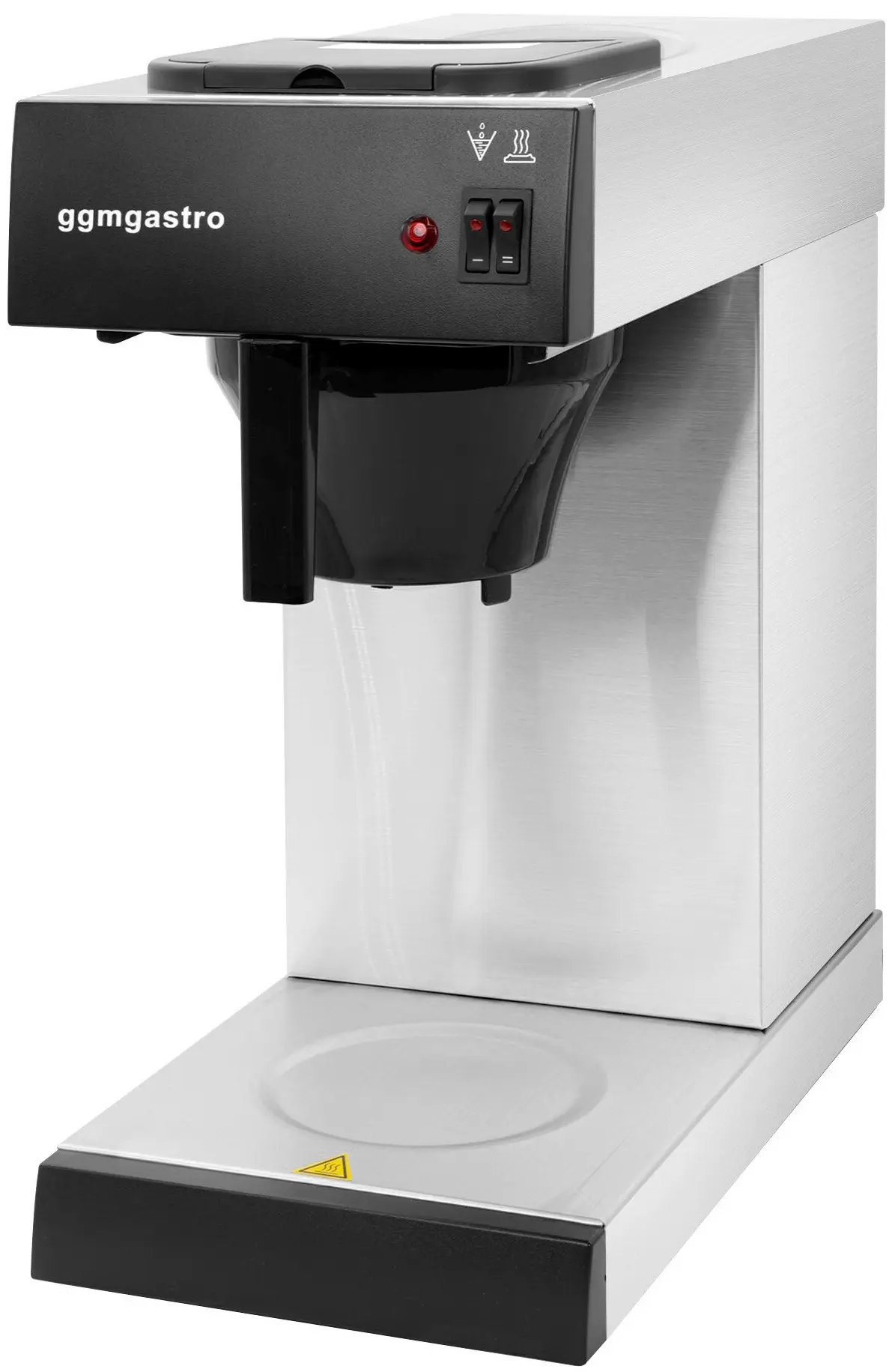 Cafetiera GGM Gastro FIKAMAV17N (Black/Silver) - 3