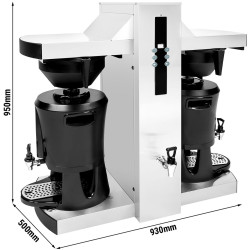Кофеварка GGM Gastro FKMC10 (Silver/Black) Thumb
