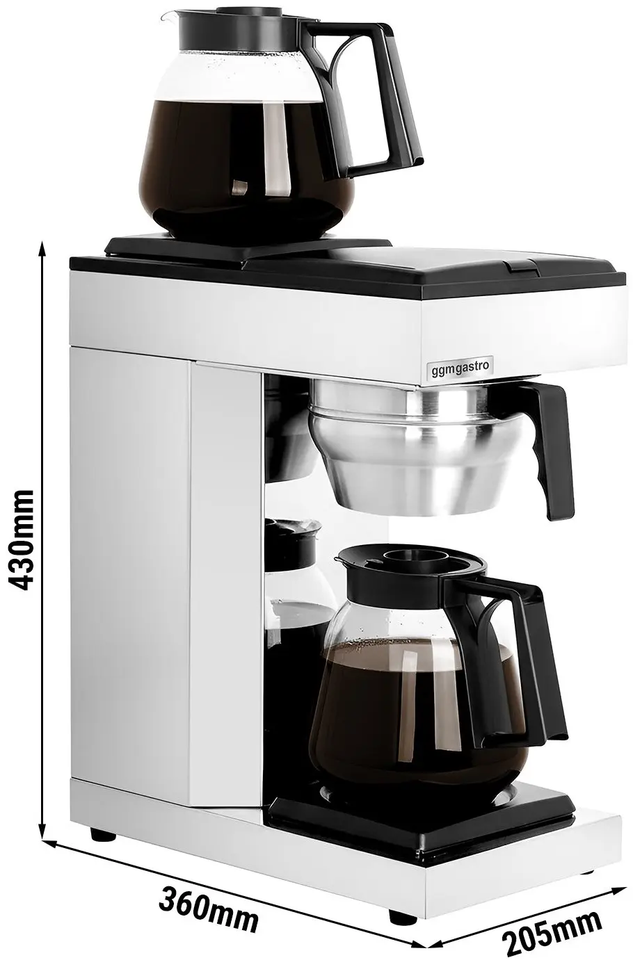 Cafetiera GGM Gastro FKMC18T (White) - 5