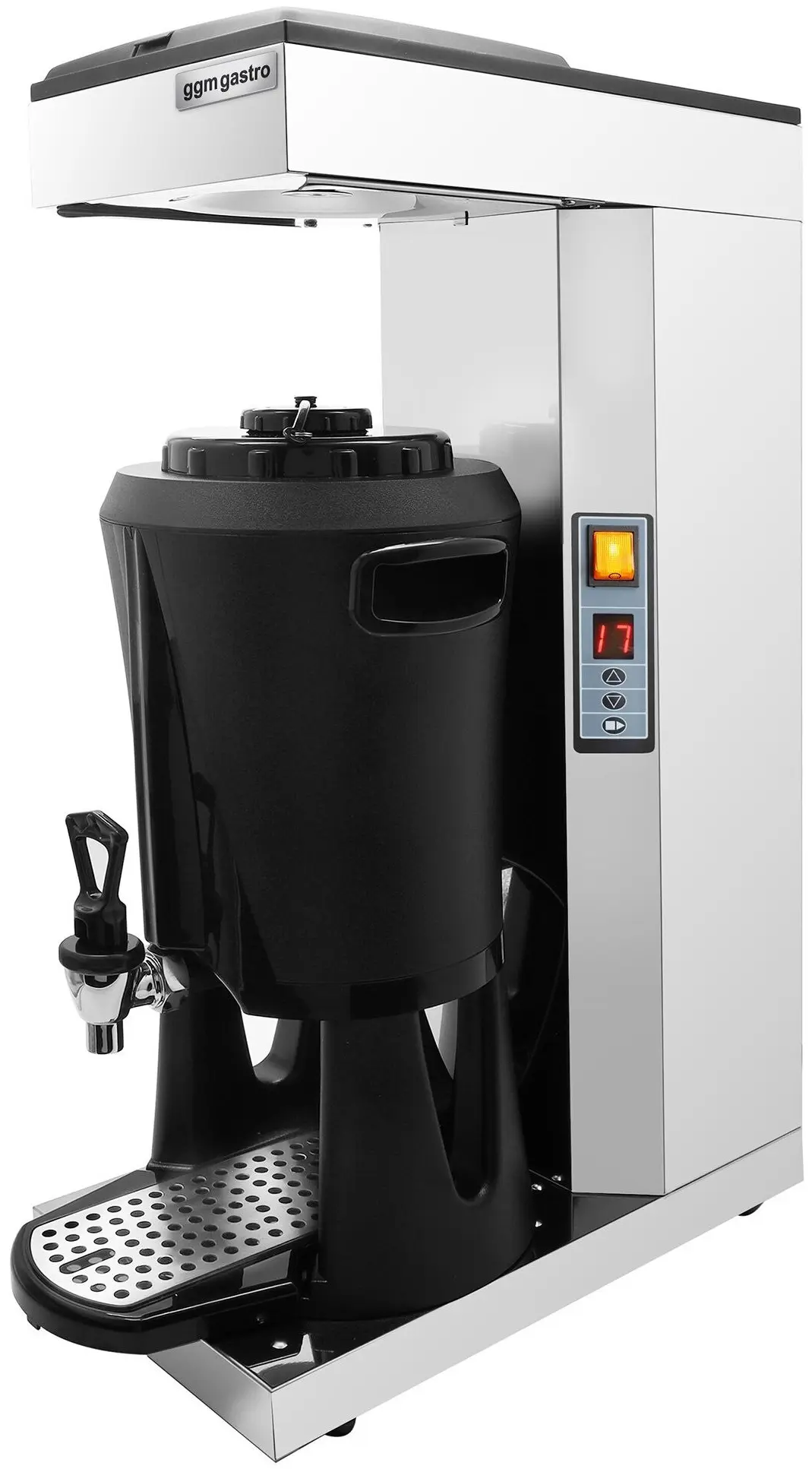 Кофеварка GGM Gastro FKMC25T (Silver/Black) - 2