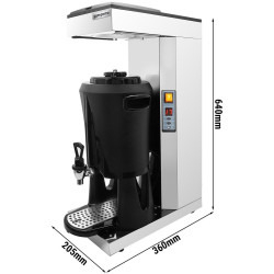 Кофеварка GGM Gastro FKMC25T (Silver/Black) Thumb