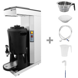Кофеварка GGM Gastro FKMC25T (Silver/Black) Thumb