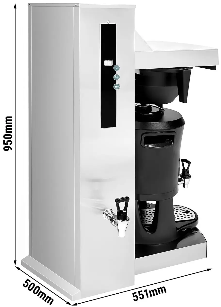 Кофеварка GGM Gastro FKMC5 (Silver) - 7
