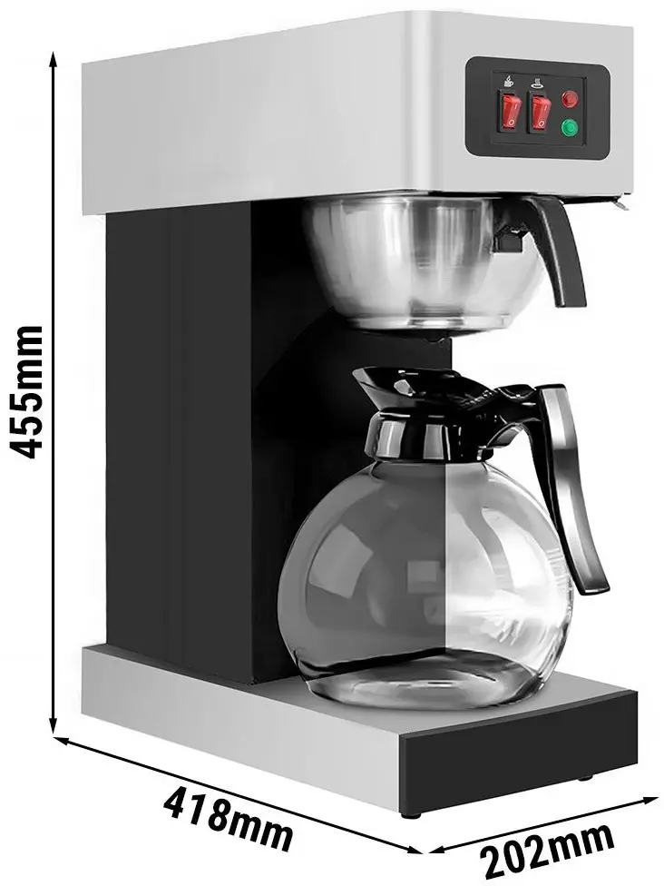 Cafetiera GGM Gastro FKMT18E (Black/Silver) - 8