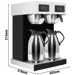 Кофеварка GGM Gastro FKMT20D (Black/Silver) Thumb