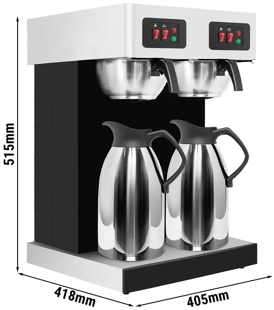 Кофеварка GGM Gastro FKMT20D (Black/Silver) - 5