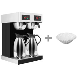Кофеварка GGM Gastro FKMT20D (Black/Silver) Thumb