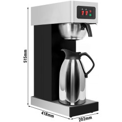 Кофеварка GGM Gastro FKMT20E (Black/Silver) Thumb