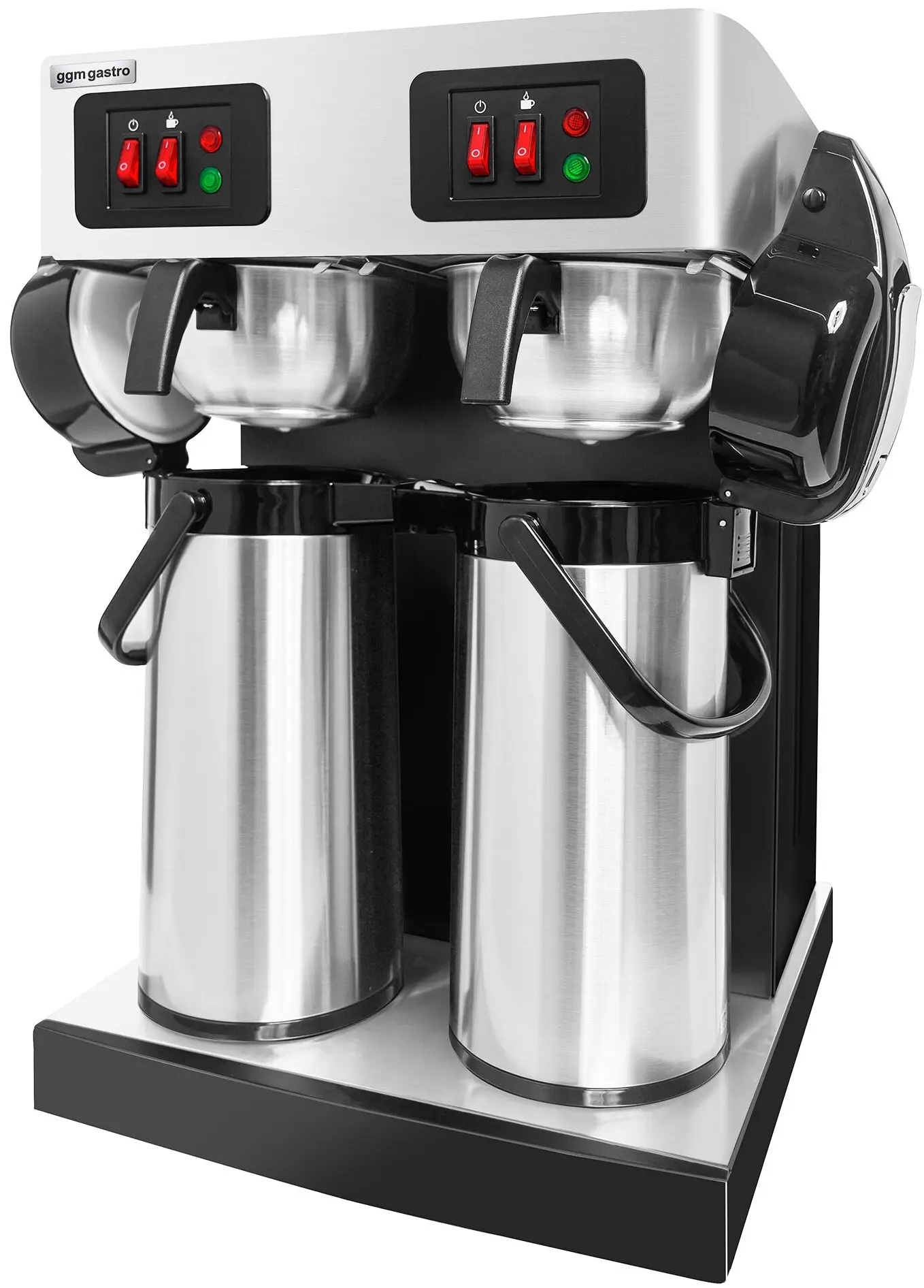 Кофеварка GGM Gastro FKMT22D (Silver/Black) - 3