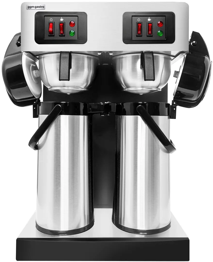 Кофеварка GGM Gastro FKMT22D (Silver/Black)