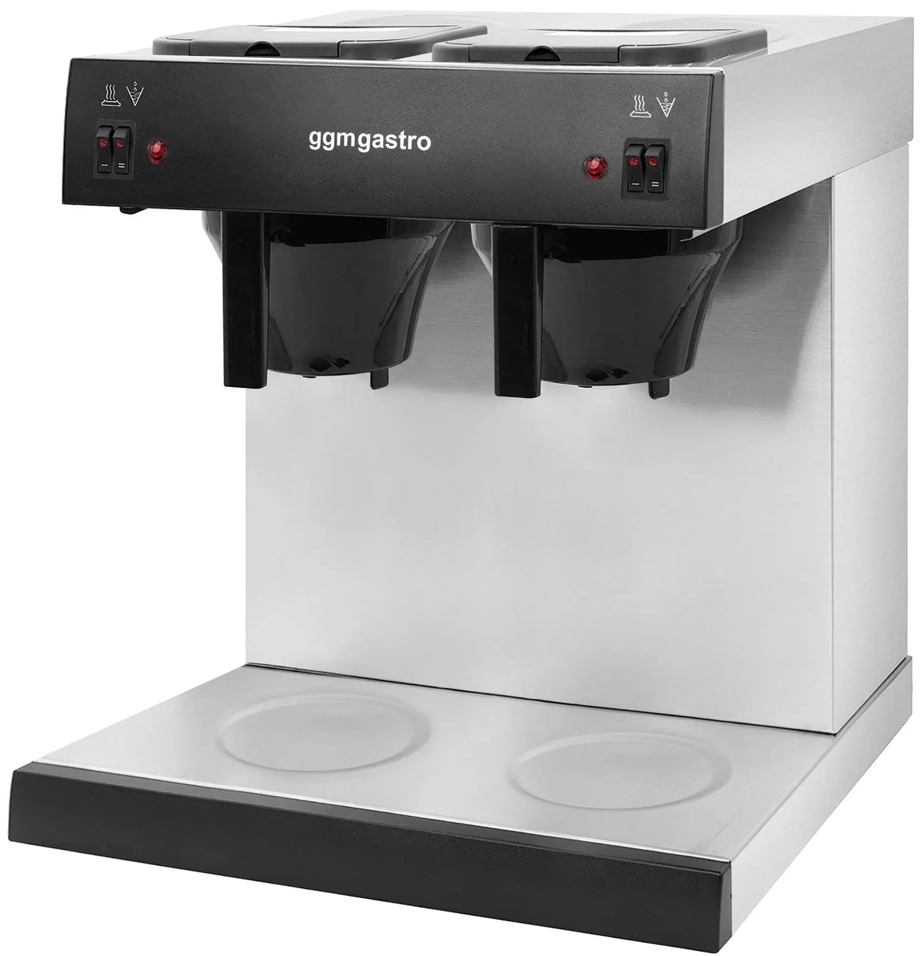 Кофеварка GGM Gastro FKMV20DN (Silver/Black) - 3