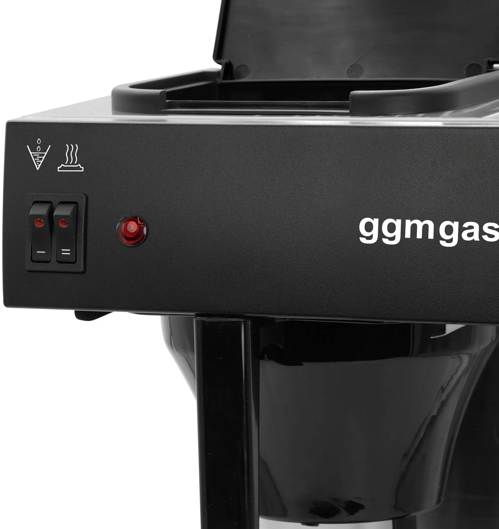 Кофеварка GGM Gastro FKMV20DN (Silver/Black) - 4