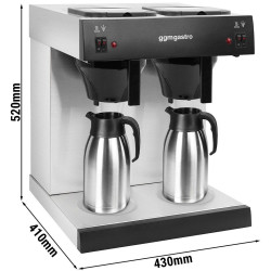Кофеварка GGM Gastro FKMV20DN (Silver/Black) Thumb