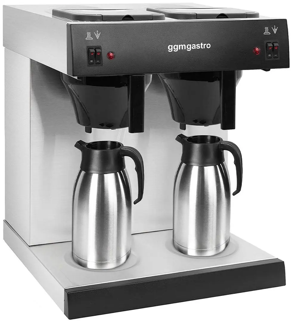 Кофеварка GGM Gastro FKMV20DN (Silver/Black)